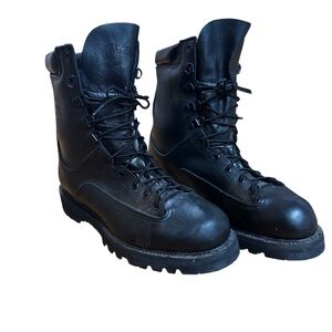 Matterhorn Men's Black Leather Boots 10.5